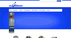 Desktop Screenshot of clubadecor.com